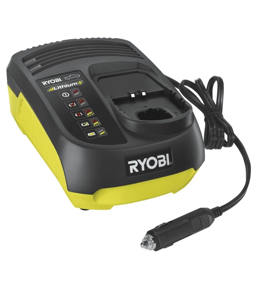 Caricabatterie singolo auto ryobi one+ "rc18118c" 18v
